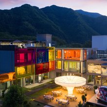 隐畔摩方·CubeSpace山景竹林度假民宿(皖南川藏线月亮湾店)