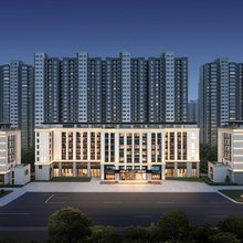 西安大唐不夜城理工大曲江校区地铁站轻居酒店