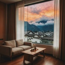 传承阁·Still 枕山眠丨山景度假·轻奢美宿(神仙居景区店)