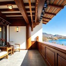 湖赞山谷丨Lake  Mountain丨藏艺民宿(香格里拉松赞林寺店)