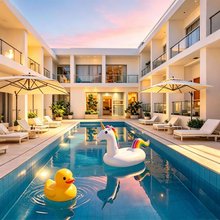 厦门·燕栖POOL RESORT民宿(环岛路黄厝沙滩店)
