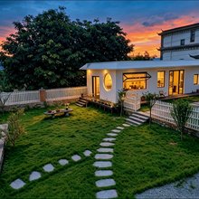 大理稻舍·270°山海全景·亲子设计师Villa花园美宿(无为寺店)