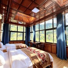 与山民宿·山居|MOUNTAIN HOME藏式原木美宿
