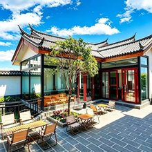 靠山|SnowPeak 星雪驿·落日露台隐奢别院(束河古镇店)