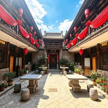 花开时光·Ancient Style·中式度假庭院(平遥古城县衙店)