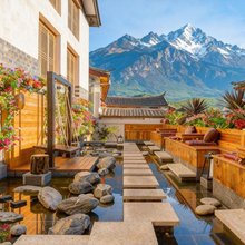 丽江一见一山|Soft daysonly·侘寂美学观全景客栈(四方街店)