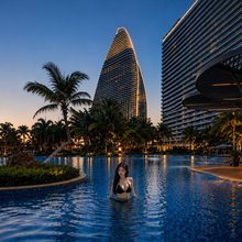 三亚观棠海海景度假别墅(亚特免税城店)