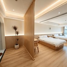 泊野南滨·一线江景公寓(南滨路烟雨公园店)
