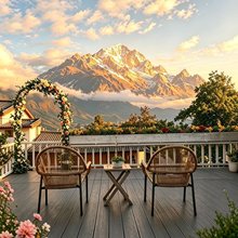 与君观山 RaySummit|栖光花园·日照金山观景奢宿(白沙古镇店)