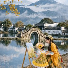 枕山一宿·秘境花苑Soul·入画涧|徽派亲子度假酒店(宏村景区店)