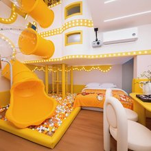熊猫大大设计师亲子套房民宿(成都熊猫基地店)