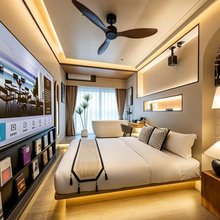 有书隐宿·CloudHorizon高空影音轻居(广州奥体中心棠东地铁站店)