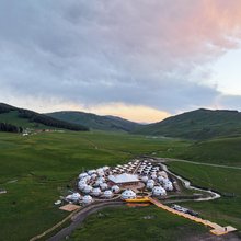 阿勒泰阿禾公路托勒海特牧野星穹野奢营地