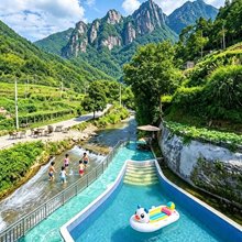 竹影溪畔|清溪浅坝戏水·露天泳池·VILLA度假美宿(望仙乡店)