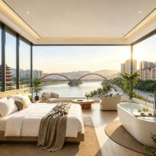 兴宁·雅朵LightLuxuryCinema设计酒店(兴宁人民政府·中医院店)