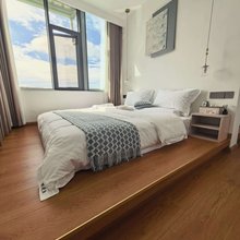 青禾暖居·亲子间·奶油风设计·榻榻米·云朵触感(高铁站可接送)
