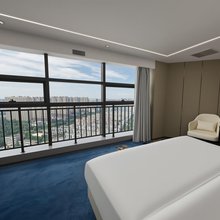 碧海青天酒店(万达广场潍坊店)