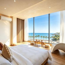 湄洲岛石头小筑Eyelike直面海景360观海设计师美宿(莲池澳沙滩店)