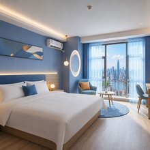 心悦VIP影院高空城景民宿(市妇幼保健院环球港店)