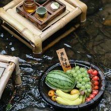 安吉溪蓝·AI智能·溯溪玩水·温泉私汤花园美墅(天目山漂流店)