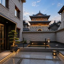 清宵·隐庭|古城庭院民宿(大同古城华严寺店)