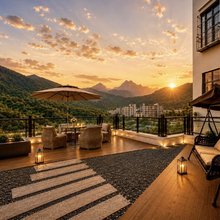 鸾栖·风光里|Vacation伴山智能庭院·隐居美宿(栾川老君山店)