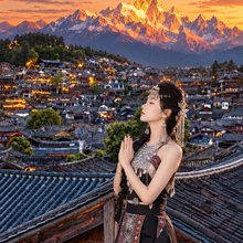花自在·360°雪山空中花园·东巴设计师度假别院(丽江古城木府店)