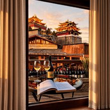 云塔观岚丨270°环幕揽景Snow Lodge·日照金山·藏式供氧暖居美宿