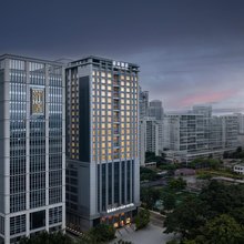 深圳福田竹子林亚朵酒店