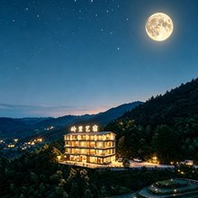 岭里·艺宿|山顶日出云海·全景民宿(龙脊梯田金佛顶店)