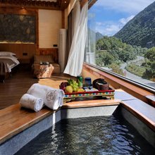 穹苍·别院 | 私汤温泉观景度假民宿(理县古尔沟店)