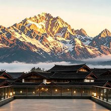 Snow·挽风栖谷|一览金山·雪山观景度假别院(白沙古镇店)
