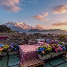 寻见|云起时|日照金山|雪山观景民宿(丽江古城木府店)