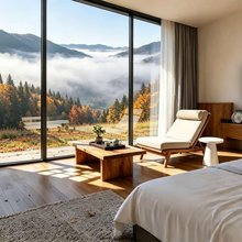 松岚山居|林海苑·Timbermist 山野观景度假民宿(芦芽山风景区店)