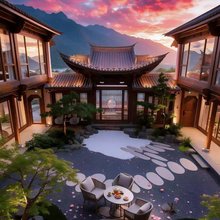 沙溪·1999·何家花园·千年茶马遗珍|360°园林观景别院