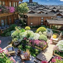 花庭忆·Sunny·中式庭院轻奢花园美宿(丽江古城南门店)