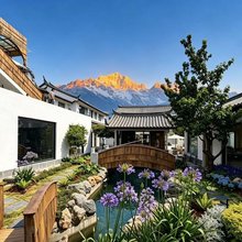 天境·花田山下Heavenly realm日照金山|雪山观景庭院(白沙店)
