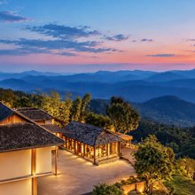 布腊冷·落日观景露台|云海小院(景迈山古茶林景区店)