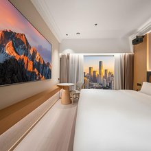 轻住.栖哈酒店(武汉循礼门地铁站江汉路步行街店)