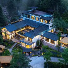 雾漫青城禅院私汤民宿