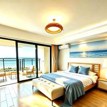 风吹北海轻奢海景民宿(冠头岭国家森林公园流下村店)