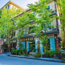 青城山桠楠庭院