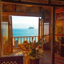 泸沽湖不是海湖景客栈