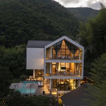 莫干山无二亲子溯溪温泉度假美宿