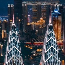 邻度丨高空江景·LD云端设计师酒店(重庆解放碑步行街洪崖洞店)
