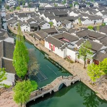 花筑·古溪·枕溪听橹·南浦沉梦·古色水乡民宿(柯桥古镇店)