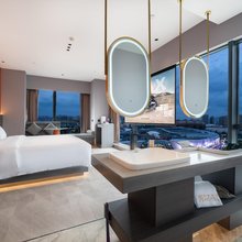 冉·轻奢酒店(兰州奥体中心地铁站)