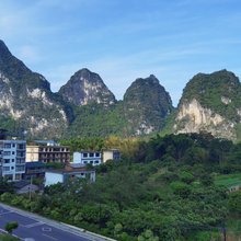 阳朔倚山借居欣都民宿(二十元背景风景区店)