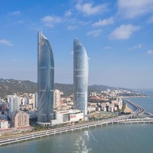 看天玺海景公寓(世茂双子塔店)
