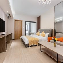 漫汀|极简美学·空间艺术氛围感·城景时光公寓(山东理工大学店)